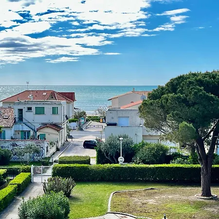 Entre & Port - T3 Carnon, Terrasse, Clim Апартаменты *