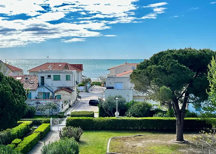 Entre & Port - T3 Carnon, Terrasse, Clim Апартаменты *