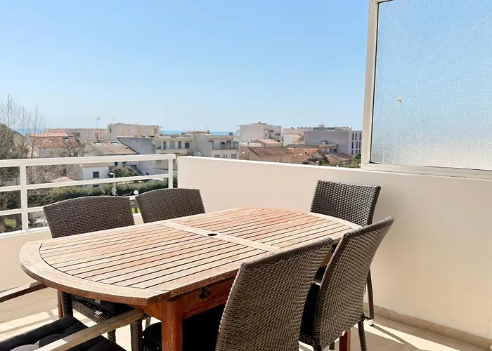 Entre & Port - T3 Carnon, Terrasse, Clim Апартаменты Могио