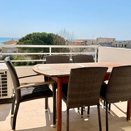 Appartamento Entre & Port - T3 Carnon, Terrasse, Clim